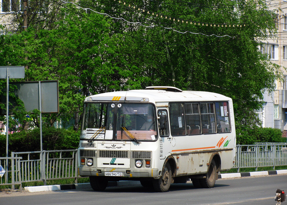Obwód niżnonowogrodzki, PAZ-32054 Nr Н 661 МО 152