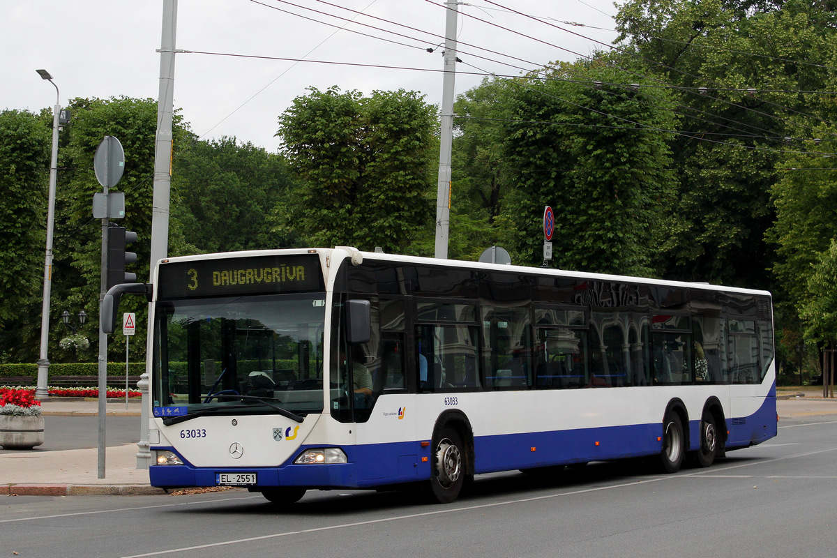 Латвия, Mercedes-Benz O530L Citaro L № 63033