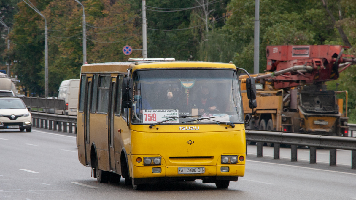 Киевская область, Богдан А09202 № AI 3600 BH