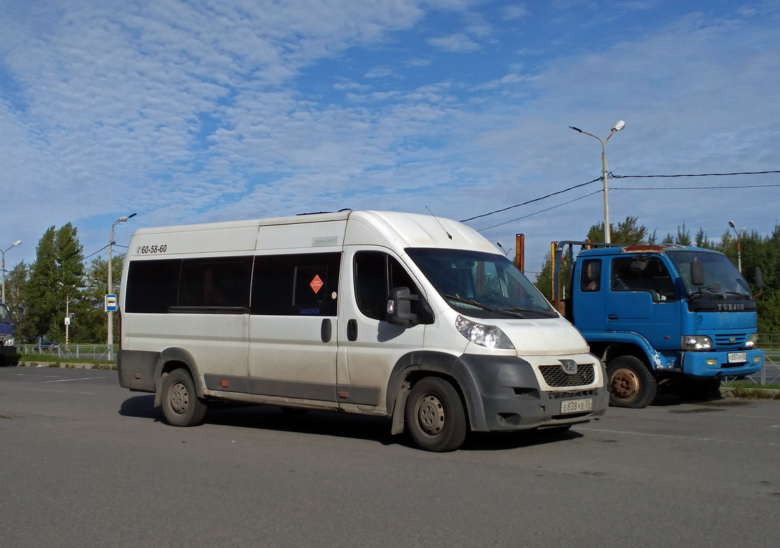 Вологодская область, Нижегородец-2227SK (Peugeot Boxer) № Е 838 УВ 35