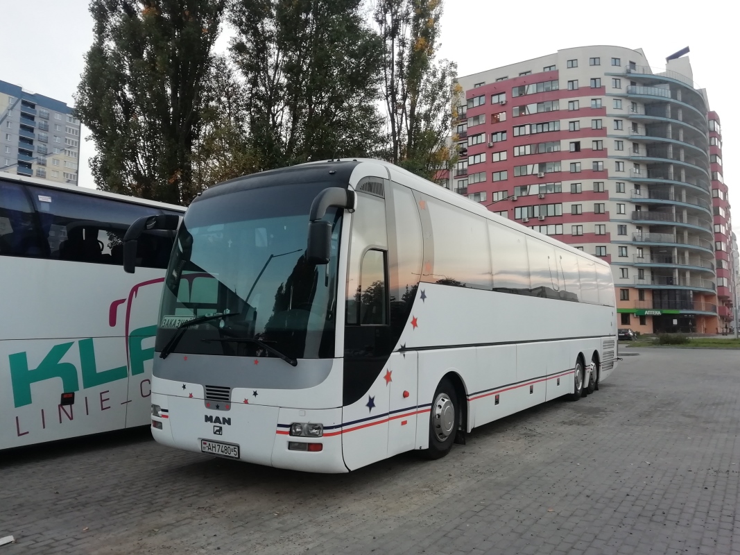 Минск, MAN R08 Lion's Top Coach RHC464 № АН 7480-5
