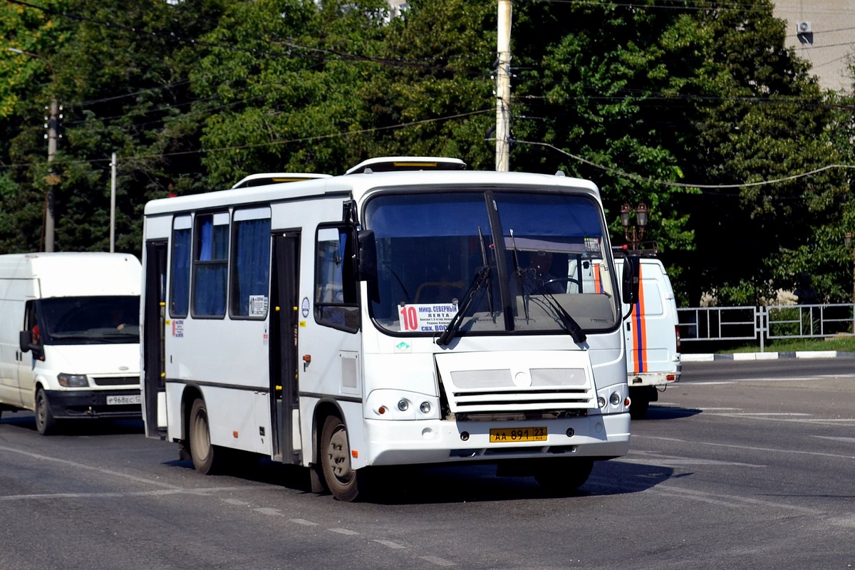 Краснодарский край, ПАЗ-320302-12 № АА 891 23