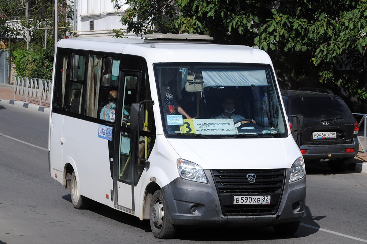 Республика Крым, ГАЗ-A63R42 Next № В 590 ХВ 82