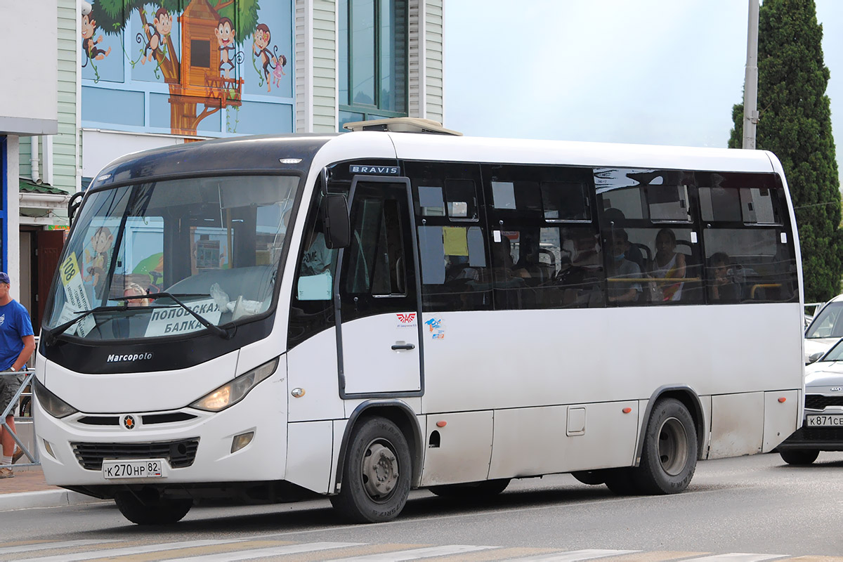 Республика Крым, Marcopolo Bravis 3297-20-01 № К 270 НР 82