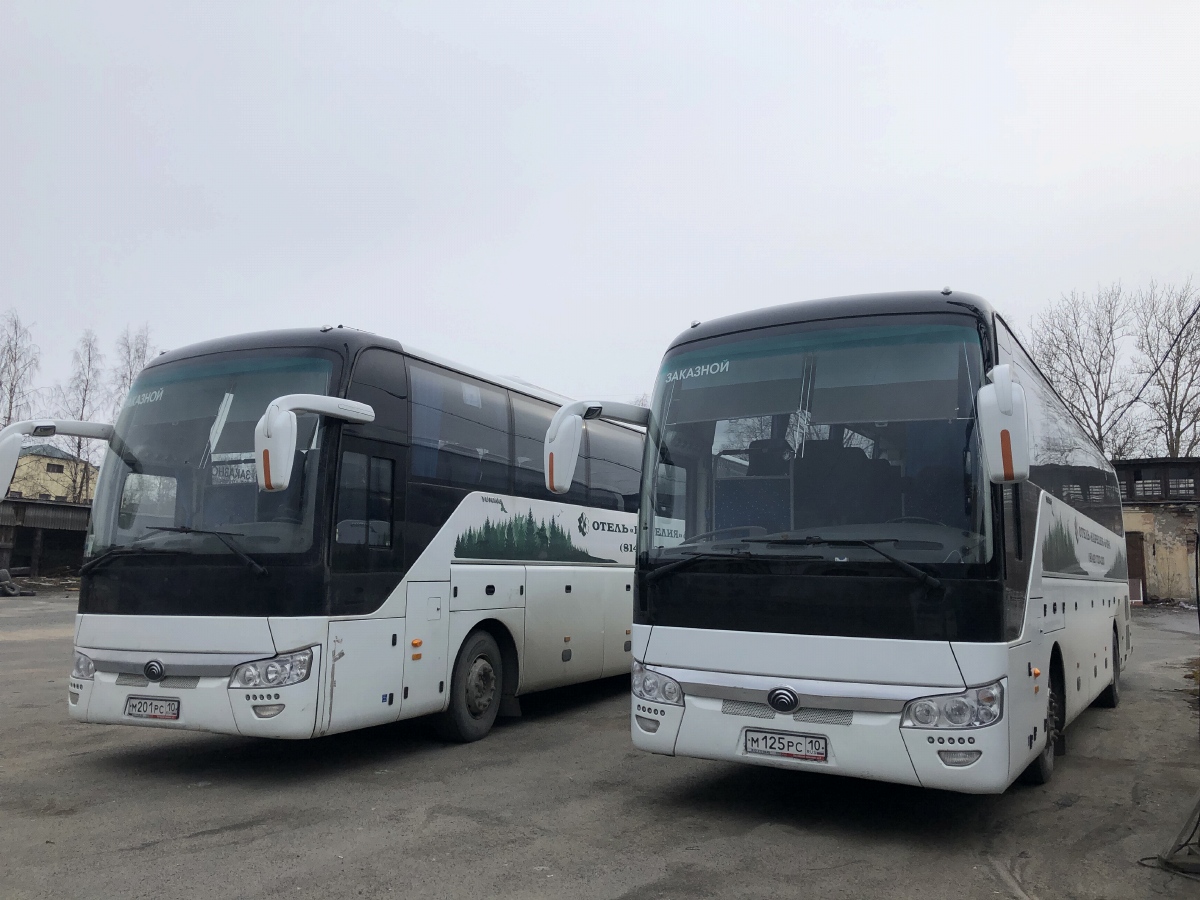 Карелия, Yutong ZK6122H9 № М 201 РС 10; Карелия, Yutong ZK6122H9 № М 125 РС 10