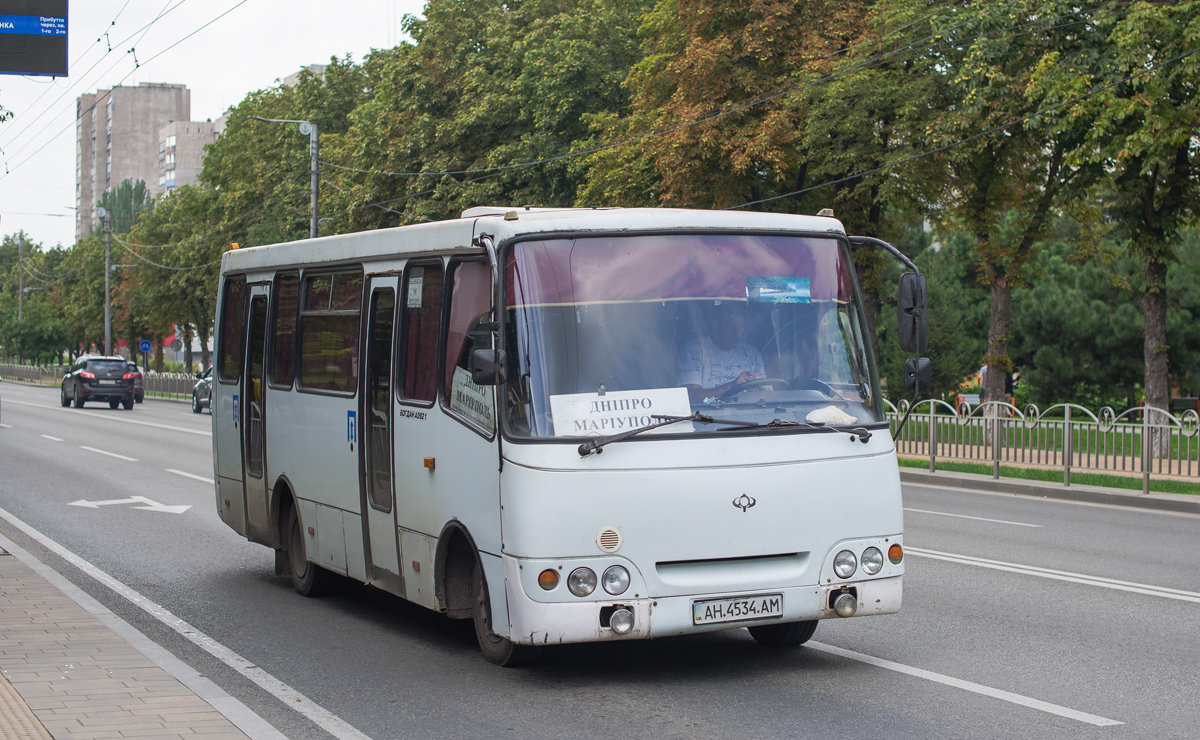 Донецкая область, Богдан А09210 (ЛуАЗ) № AH 4534 AM