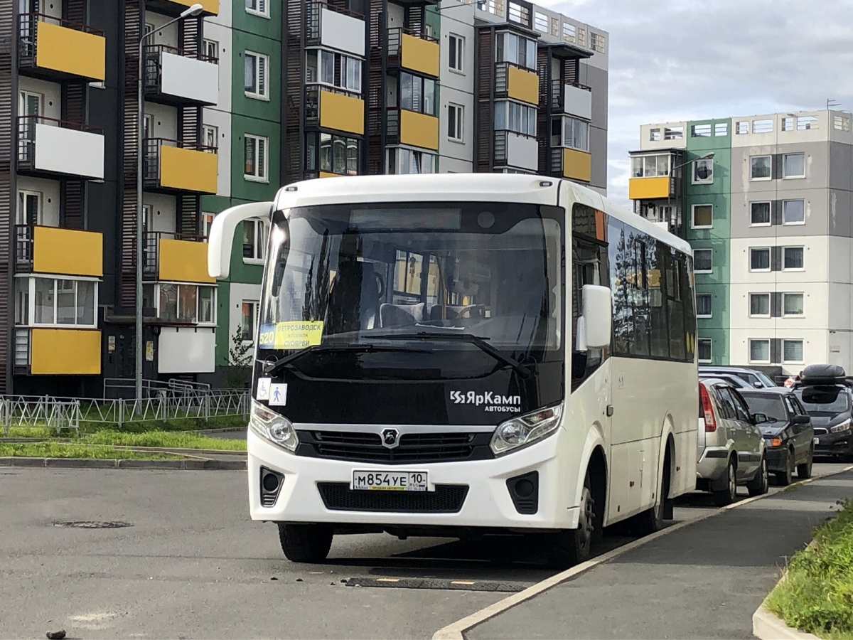 Карелия, ПАЗ-320435-04 "Vector Next" № М 854 УЕ 10
