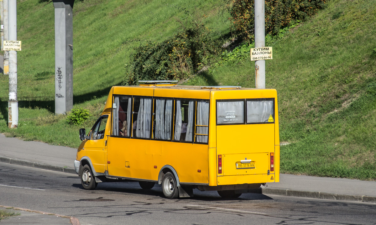 Киевская область, Рута 22 № BB 3318 AA