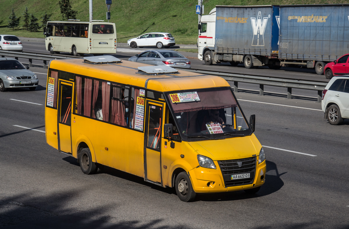 Киев, Рута 22А Нова № AA 6622 OI