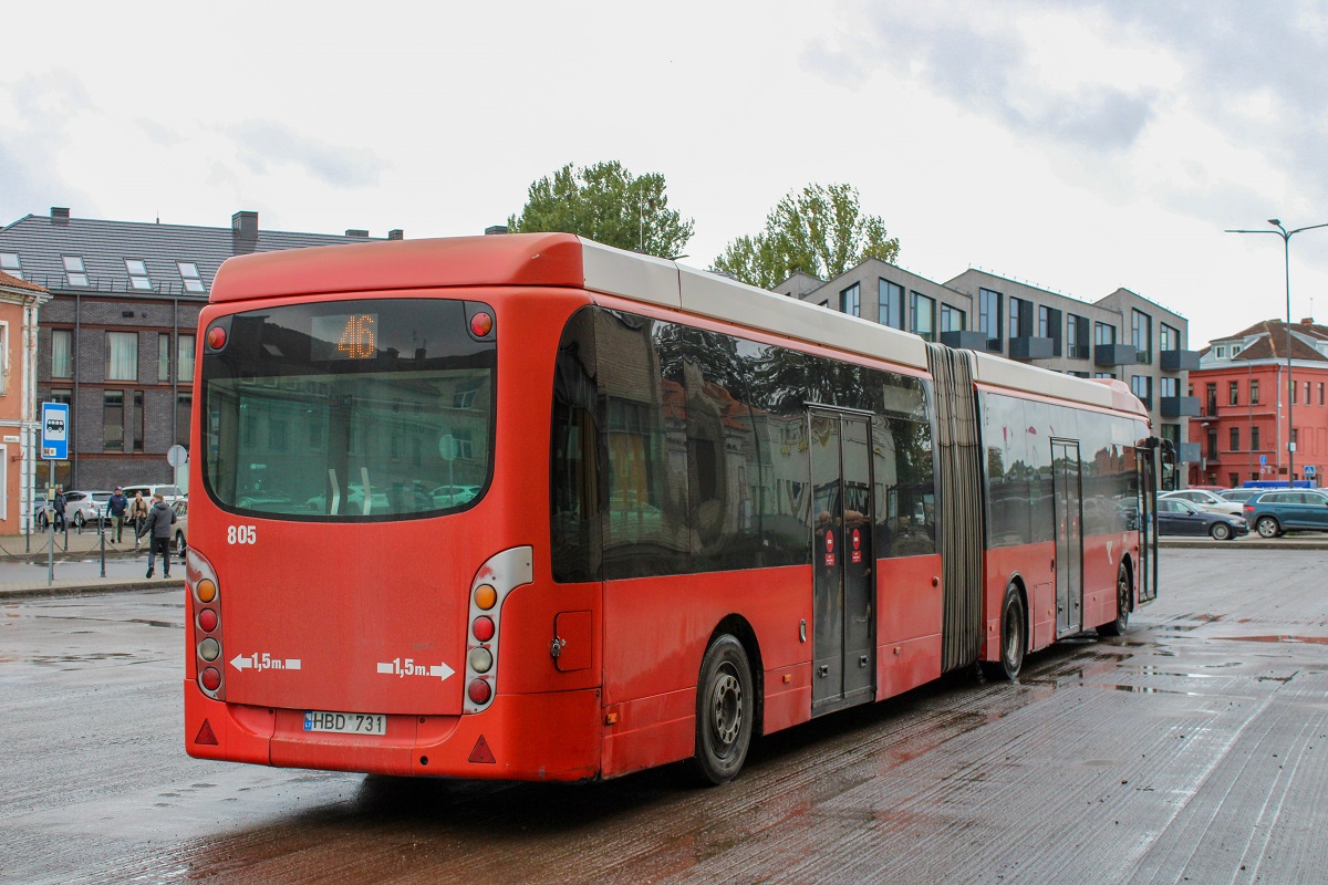 Lithuania, Van Hool New AG300 # 805