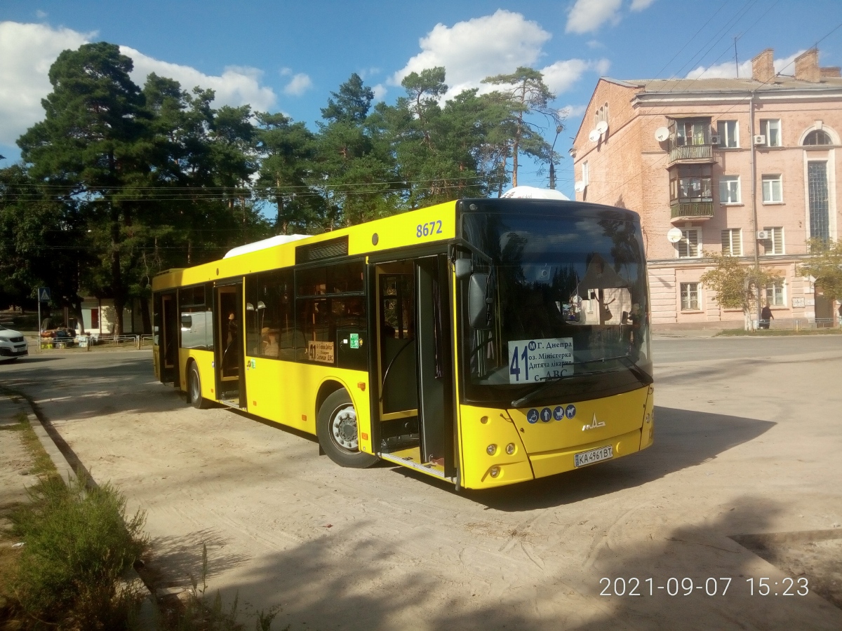 Kyiv, MAZ-203.015 # 8672
