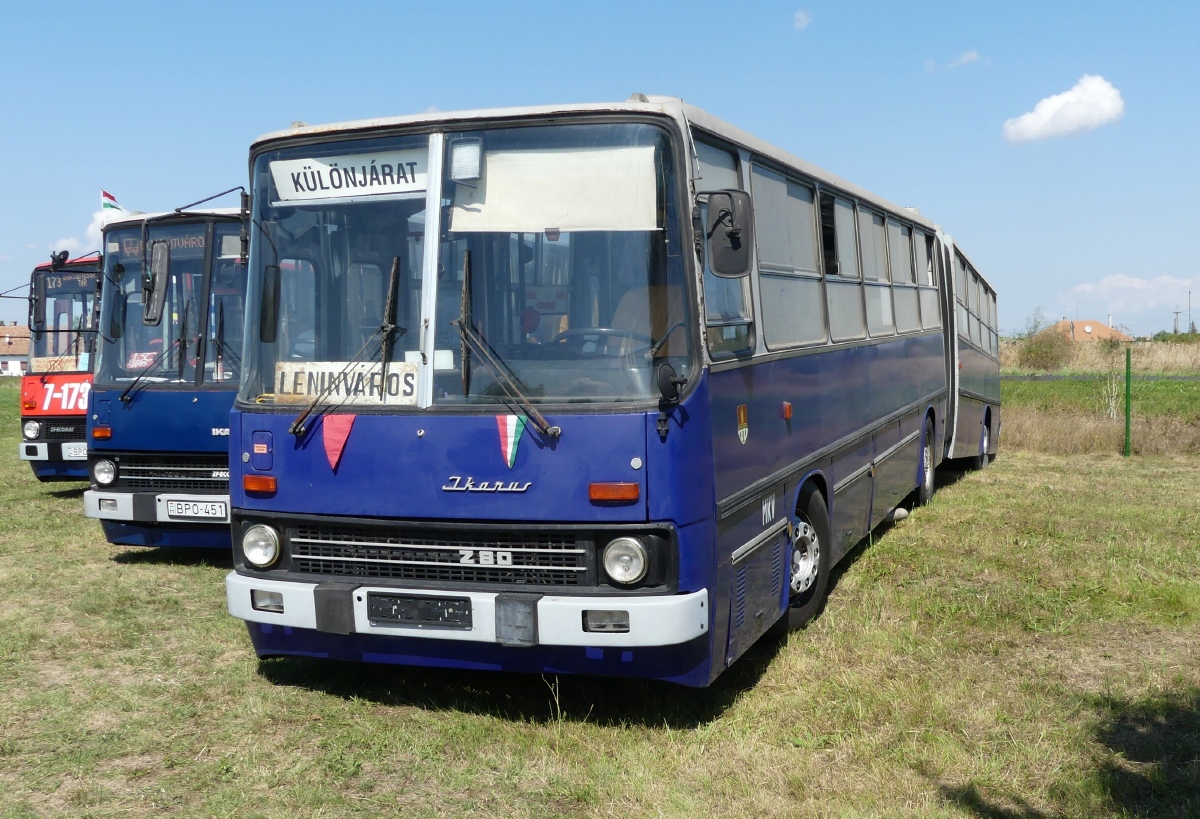 Венгрия, Ikarus 280.15 № 75-15; Венгрия — XIII. Nemzetközi Ikarus, Csepel és Veteránjármű Találkozó, Folyás (2021)