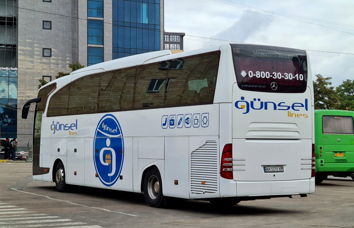 Киев, Mercedes-Benz Travego II SHD 15SHD facelift № AA 5370 XB