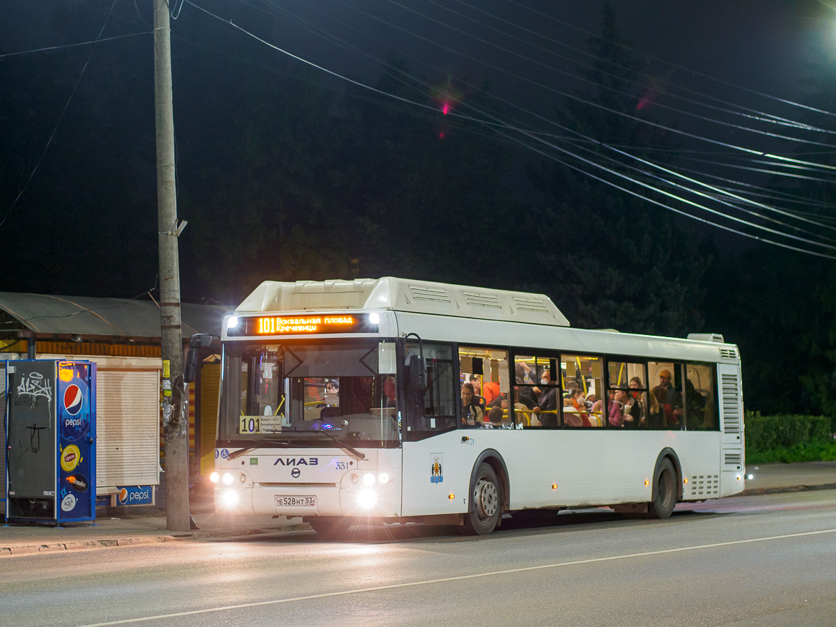 Новгородская область, ЛиАЗ-5292.67 (CNG) № 331
