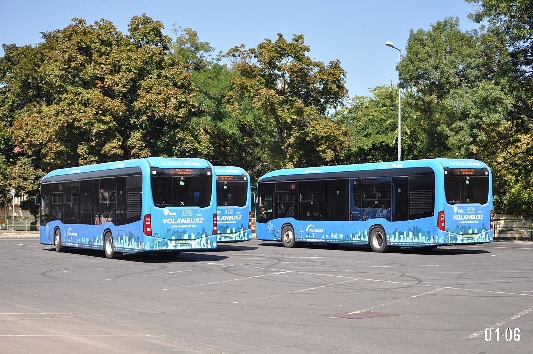Венгрия, Mercedes-Benz eCitaro № STZ-846; Венгрия, Mercedes-Benz eCitaro № STZ-868