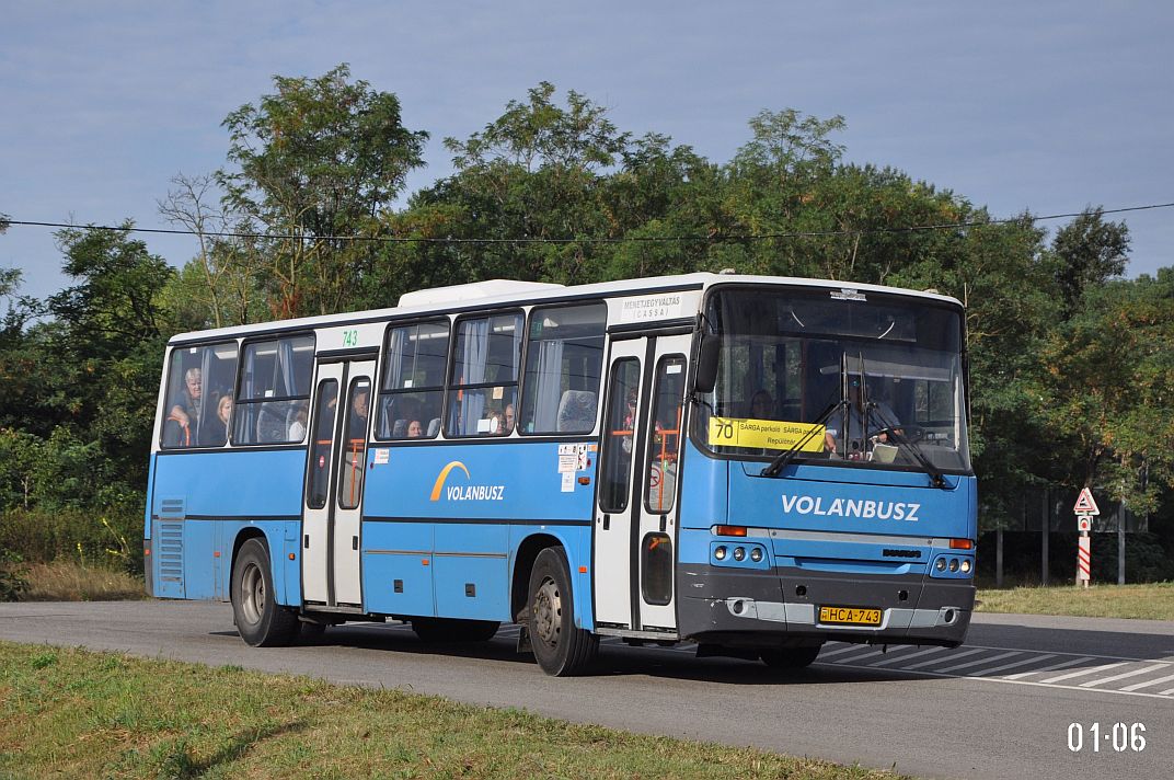 Венгрия, Ikarus C56.42 № HCA-743