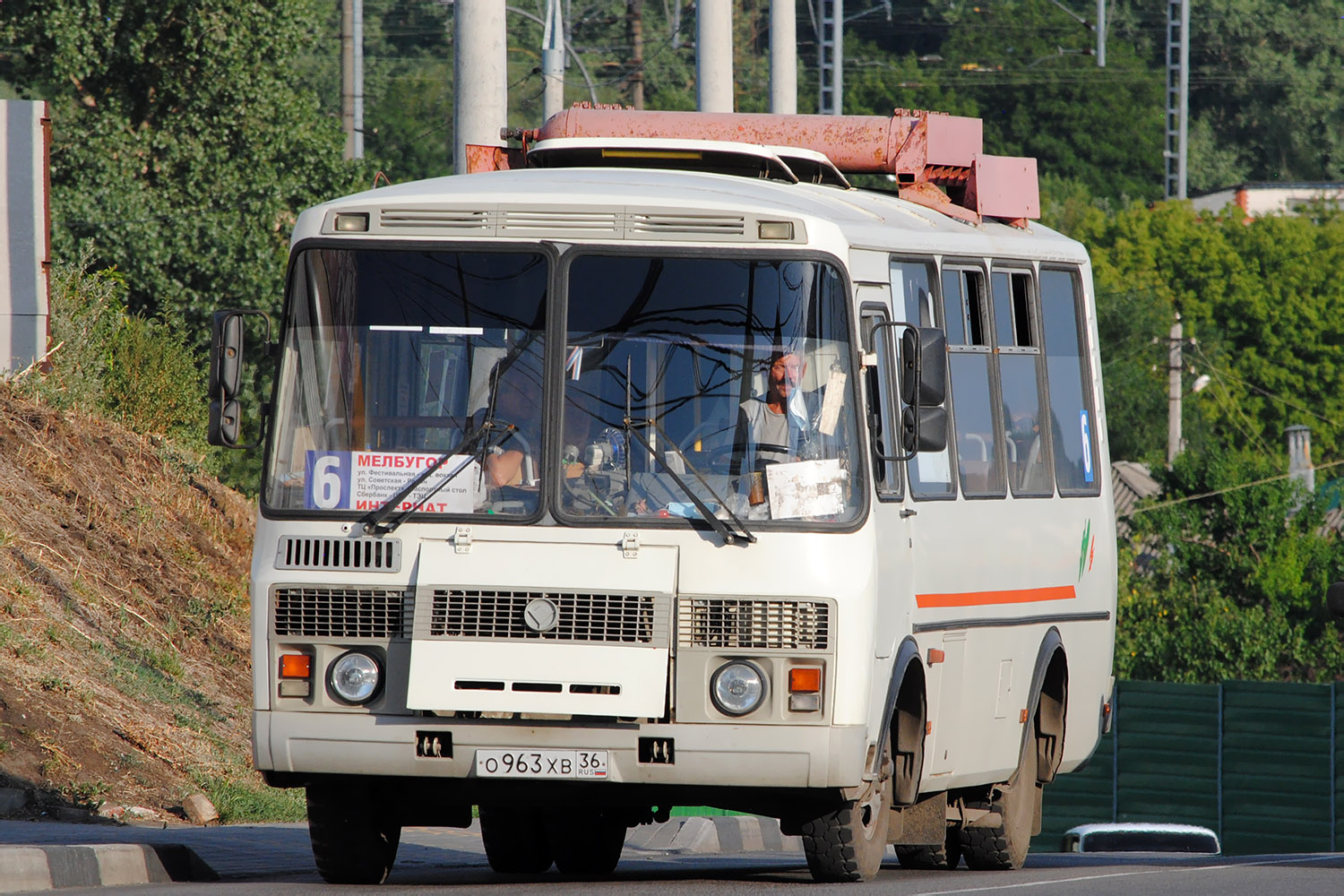 Воронежская область, ПАЗ-32054 № О 963 ХВ 36