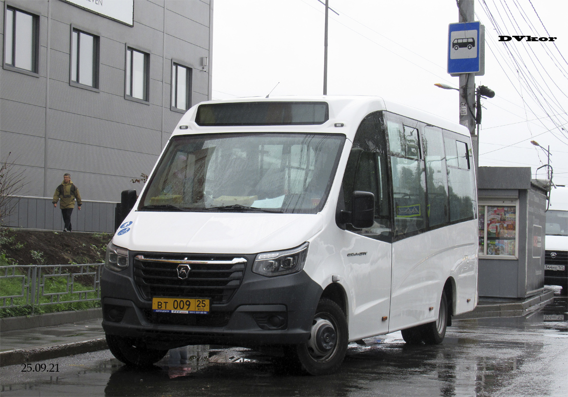 Приморский край, ГАЗ-A68R52 City № ВТ 009 25