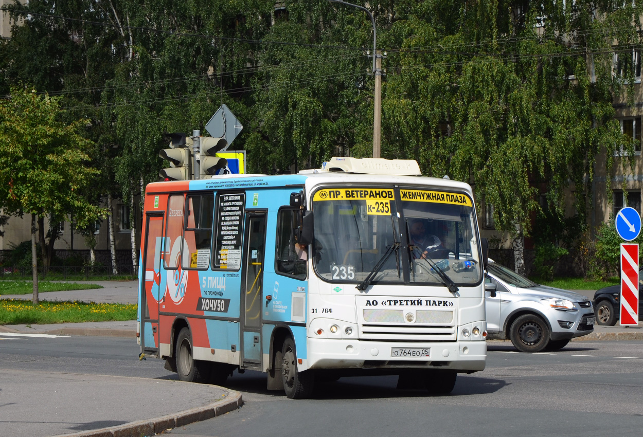 Санкт-Петербург, ПАЗ-320302-11 № О 764 ЕО 05
