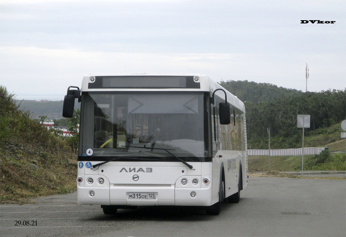 Приморский край, ЛиАЗ-5292.65 № М 315 ОЕ 125