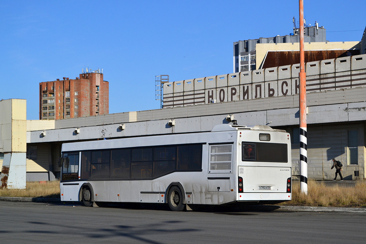 Красноярский край, МАЗ-103.586 № У 795 СМ 124