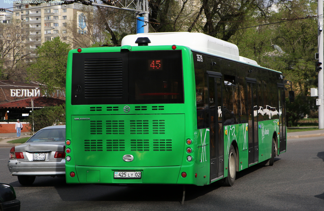 Алматы, Golden Dragon XML6125CN (Hyundai Trans Auto) № 3579