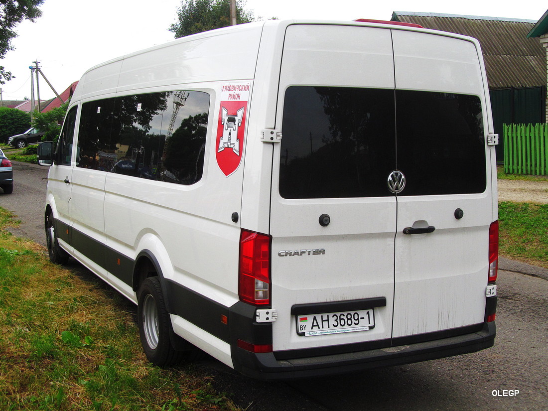 Брестская область, Volkswagen Crafter II № АН 3689-1
