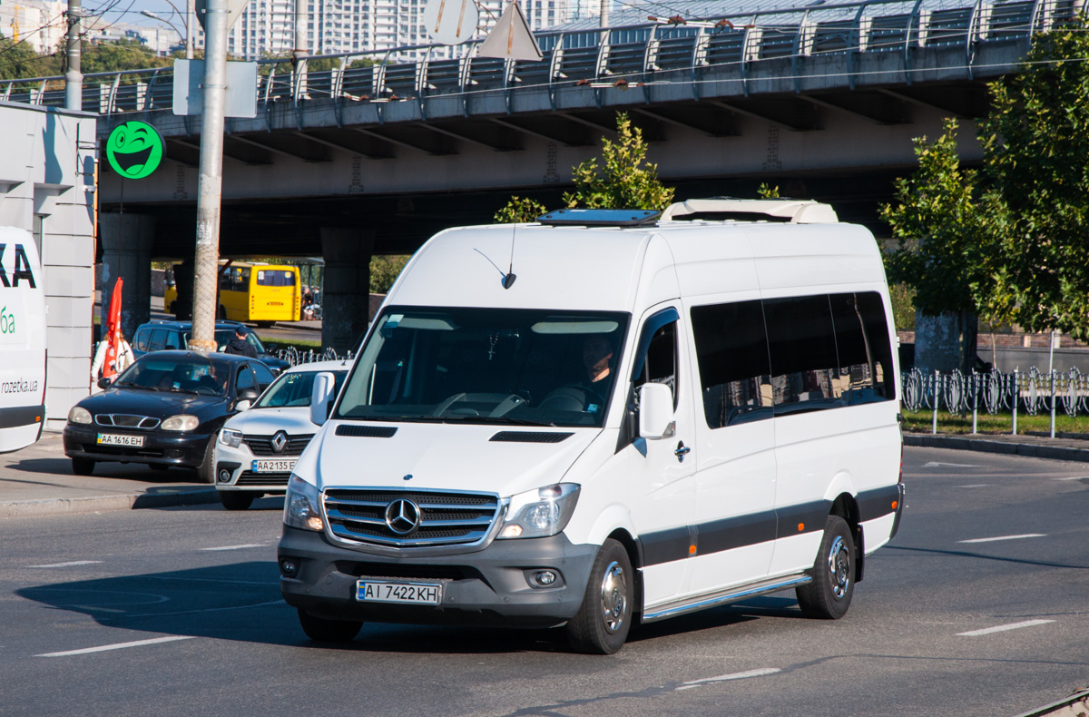 Киевская область, Mercedes-Benz Sprinter W906 316CDI № AI 7422 KH