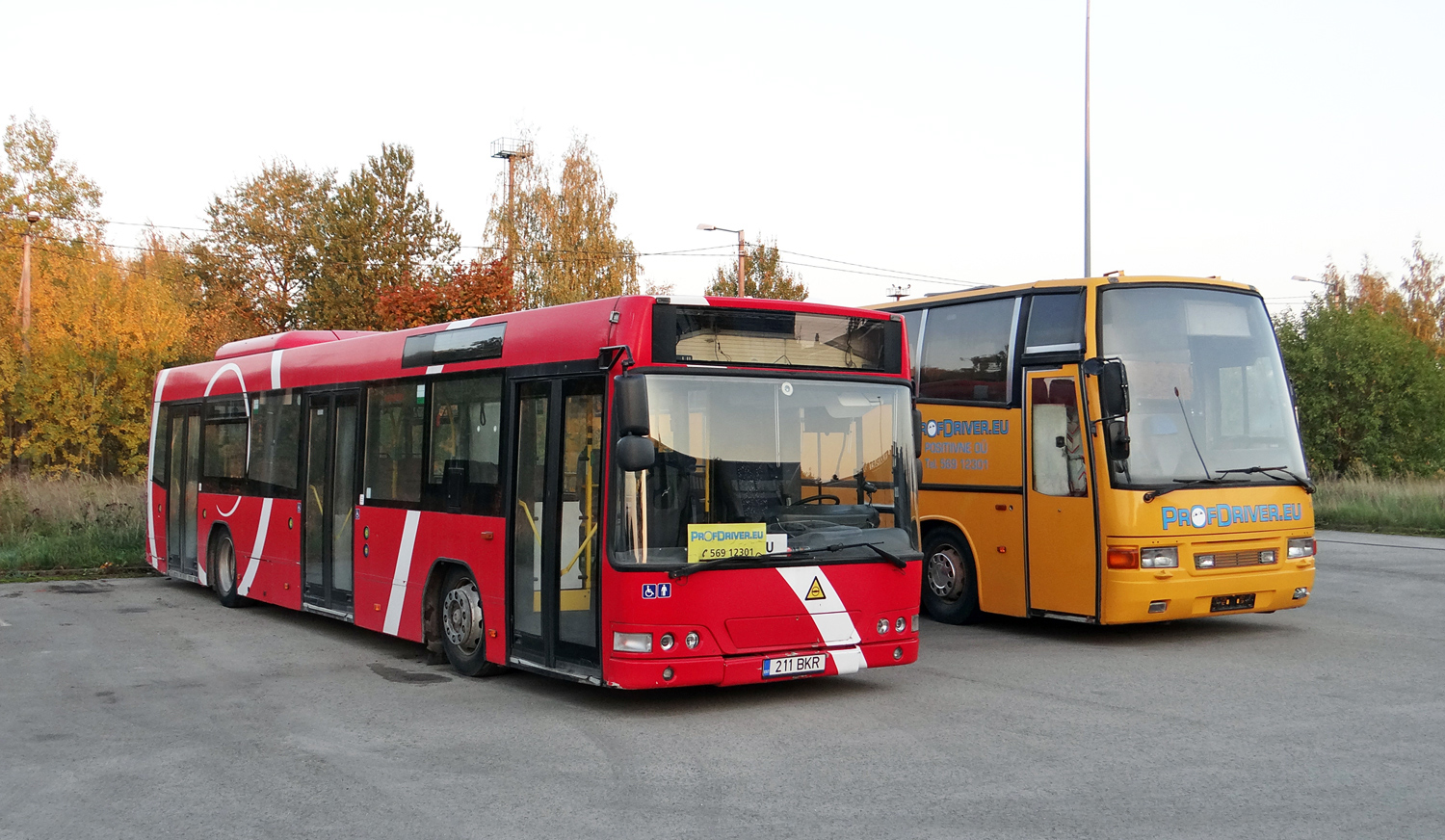 Эстония, Volvo 7000 № 211 BKR