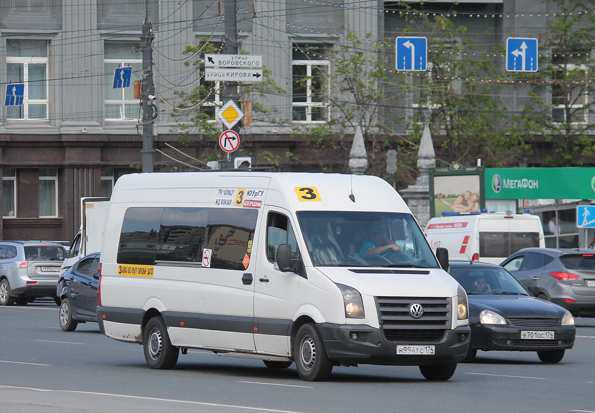 Челябинская область, Классикбус-90620 (Volkswagen Crafter) № Н 994 ТС 174
