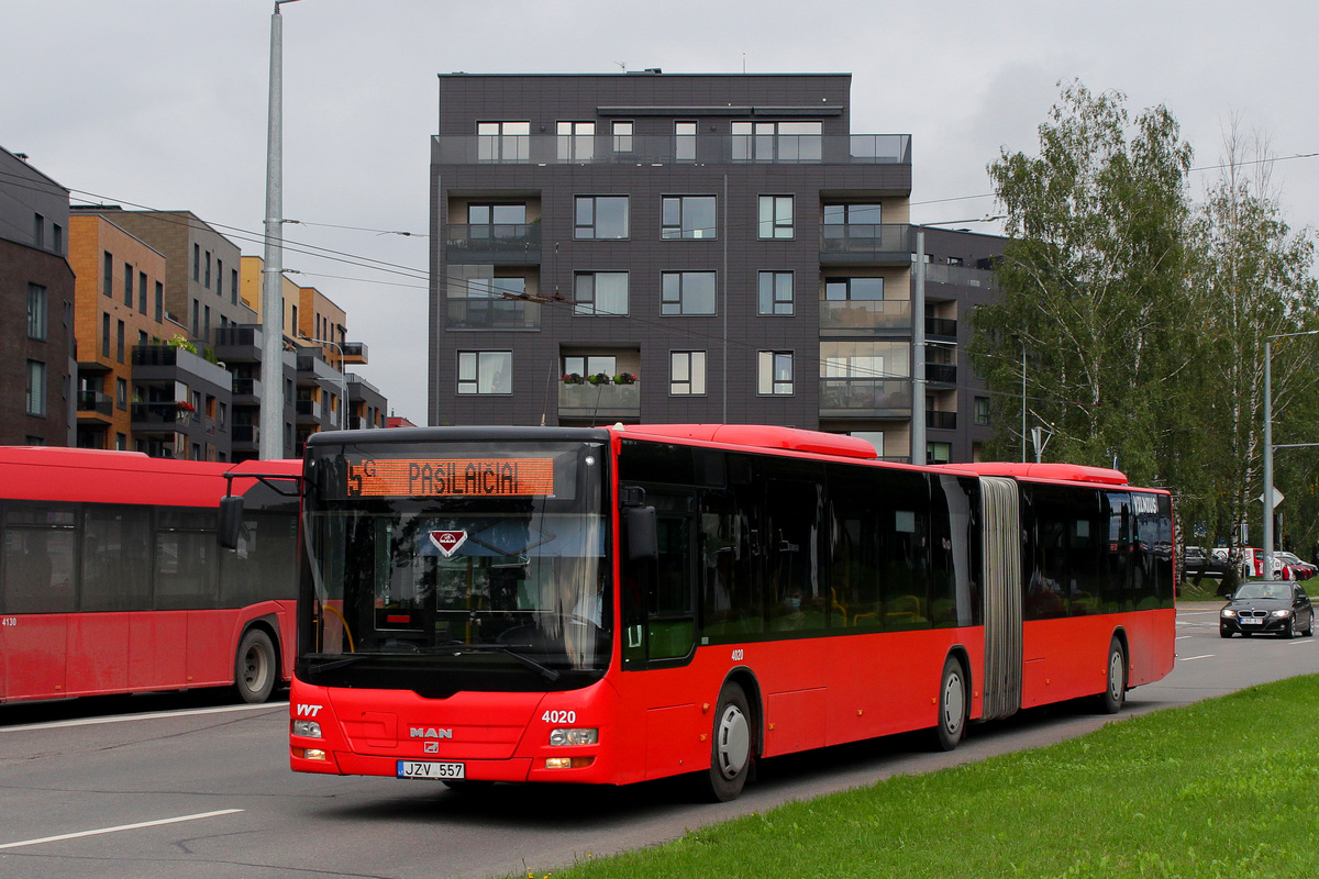 Lithuania, MAN A23 Lion's City GL NG313 # 4020
