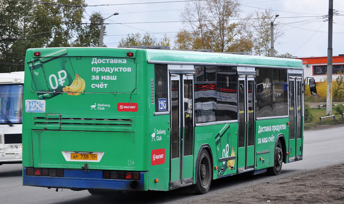 Омская область, НефАЗ-5299-20-15 № 1285 Омская область, НефАЗ-5299-20-15 № 1285