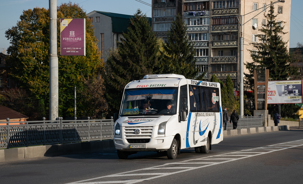 Волынская область, МТК А308.51 Sirius (Volkswagen Crafter) № AC 6910 BB