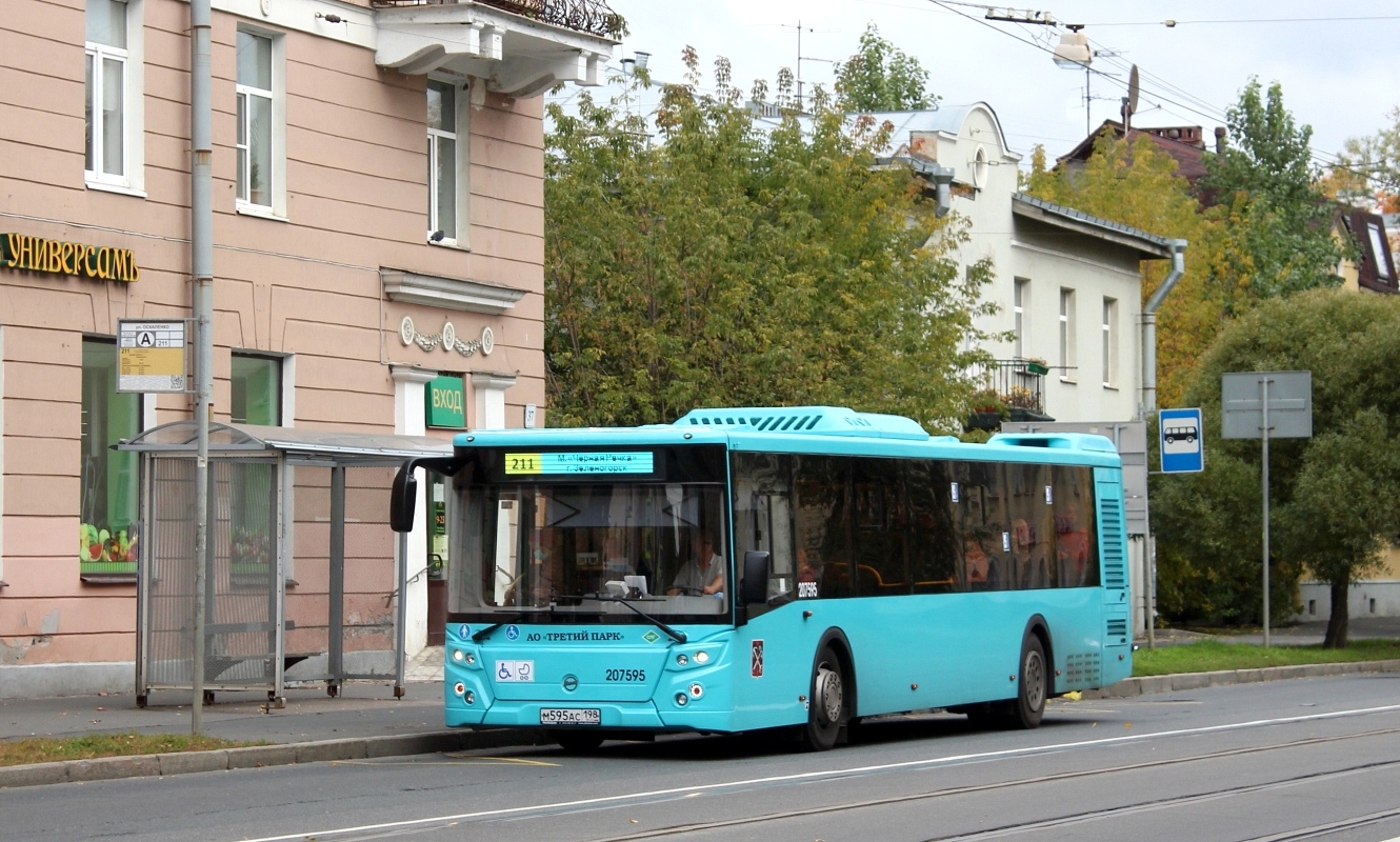 Санкт-Петербург, ЛиАЗ-5292.67 (LNG) № М 595 АС 198