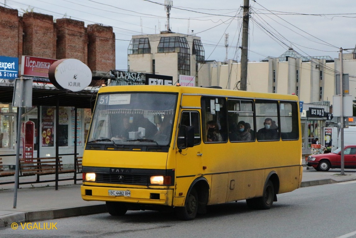 Львовская область, БАЗ-А079.04 "Эталон" № BC 4482 BH