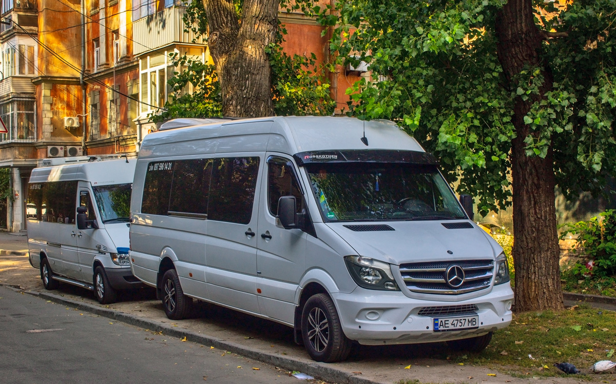 Днепропетровская область, Mercedes-Benz Sprinter W906 316CDI № AE 4757 MB