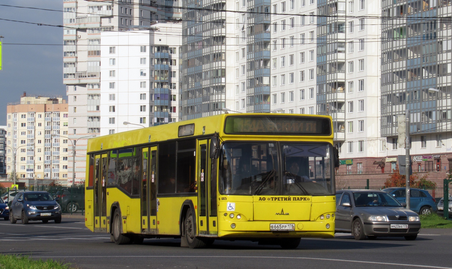 Санкт-Петербург, МАЗ-103.485 № В 665 РР 178