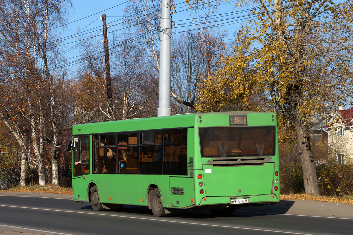 Архангельская область, МАЗ-206.086 № 7021