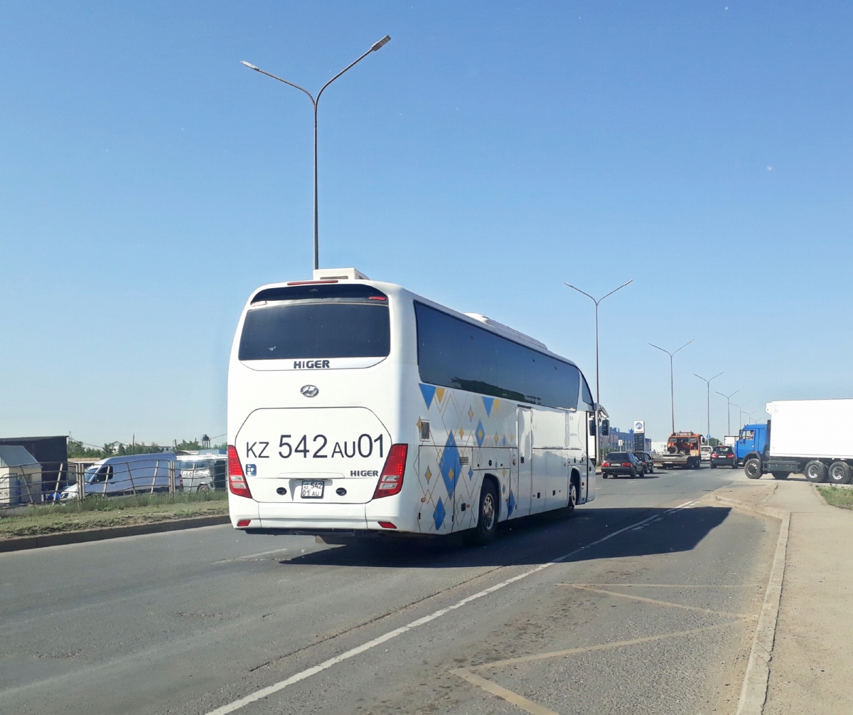 Астана, Higer KLQ6122B № 542 AU 01