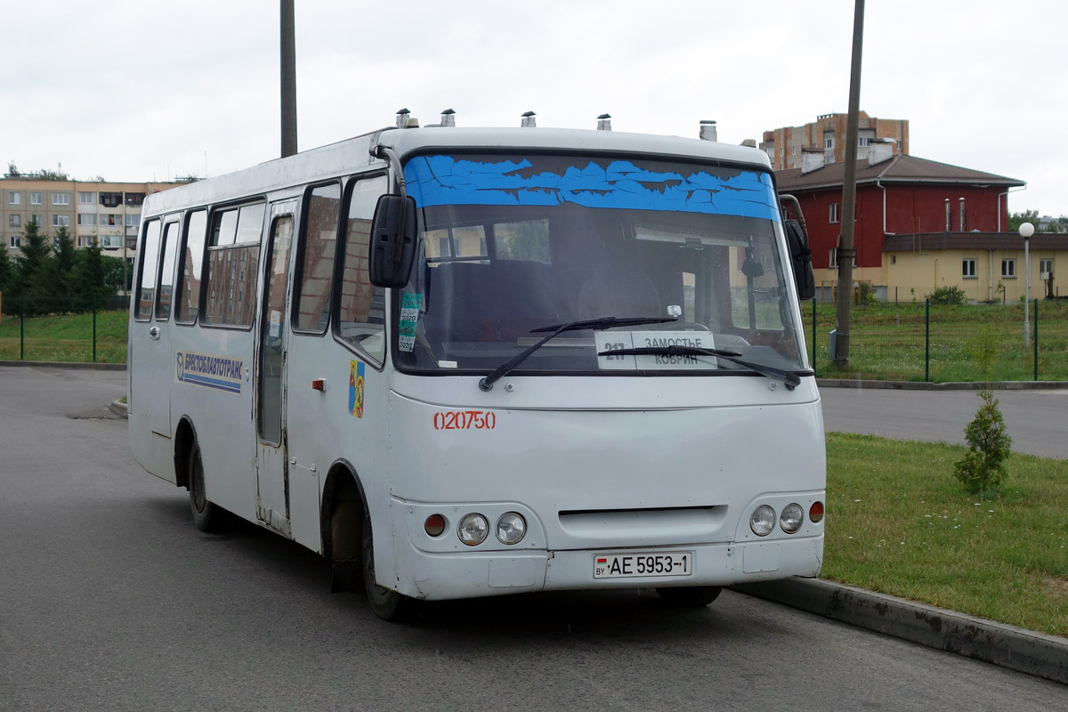 Брестская область, ГАРЗ А09212 "Радимич" № 020750