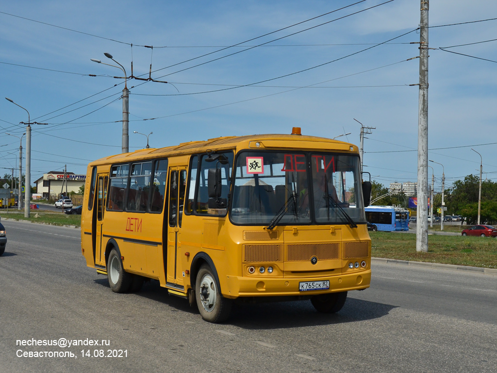 Республика Крым, ПАЗ-423470-04 № К 765 СК 82