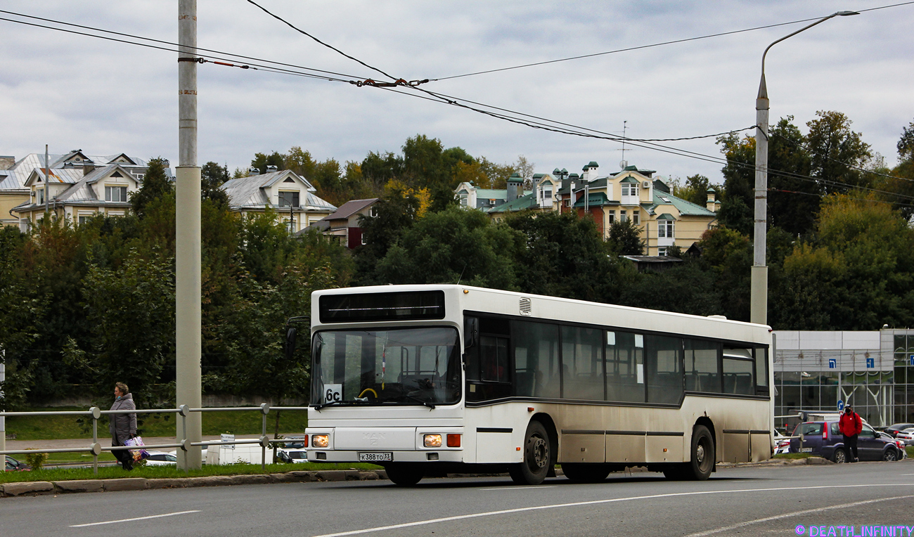 Владимирская область, MAN A10 NL**2 № К 388 ТО 33