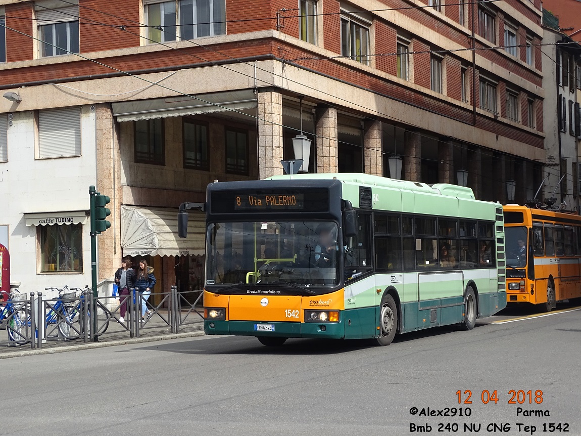 Италия, BredaMenarinibus M240NU CNG № 1542
