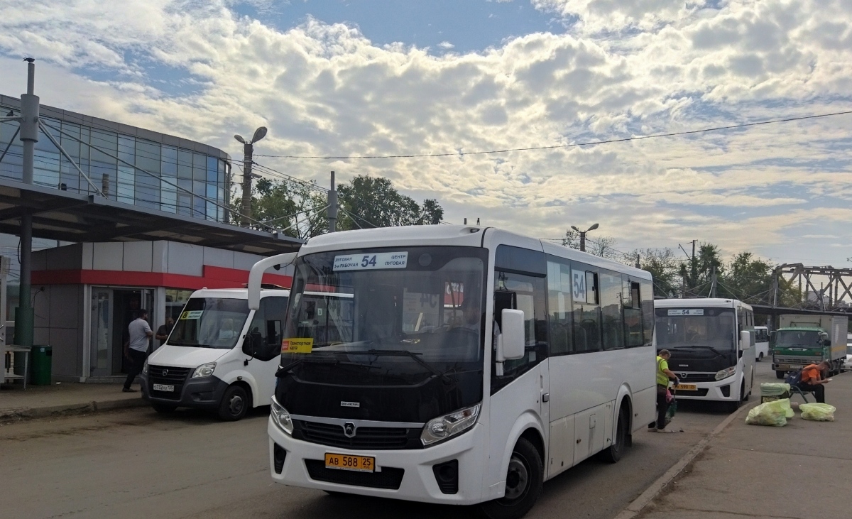Приморский край, ПАЗ-320435-04 "Vector Next" № АВ 588 25
