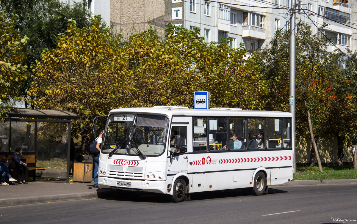 Красноярский край, ПАЗ-320412-04 № М 712 НМ 124