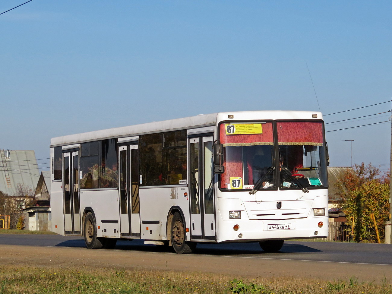 Кировская область, НефАЗ-5299-10-15 № А 446 ХЕ 43