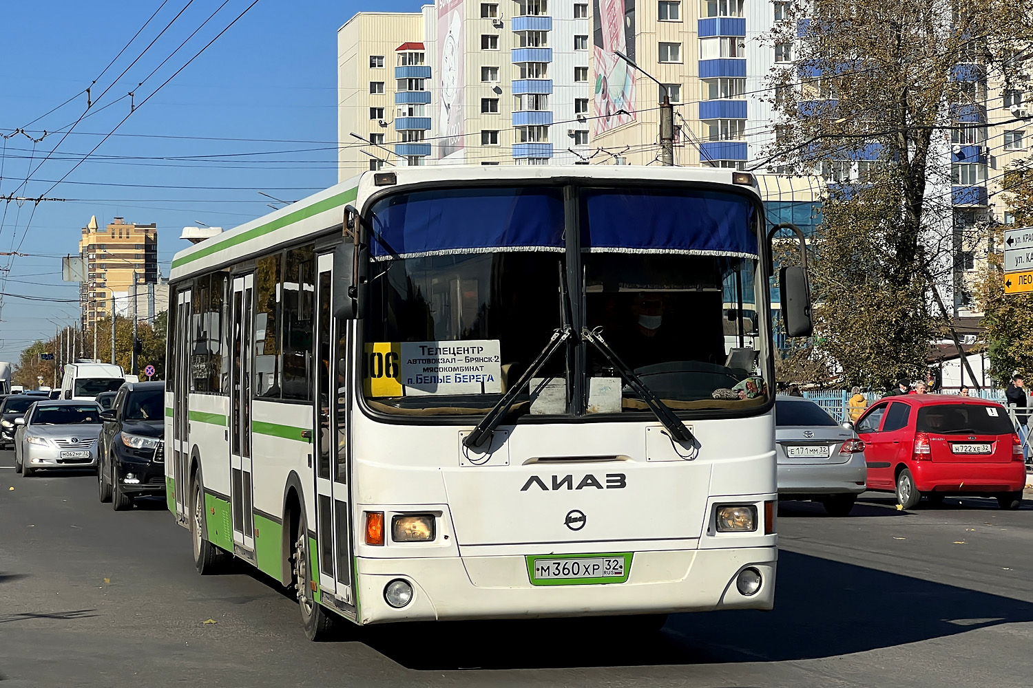 Брянская область, ЛиАЗ-5256.60 № 187