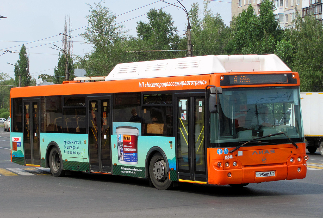 Нижегородская область, ЛиАЗ-5292.67 (CNG) № 15548