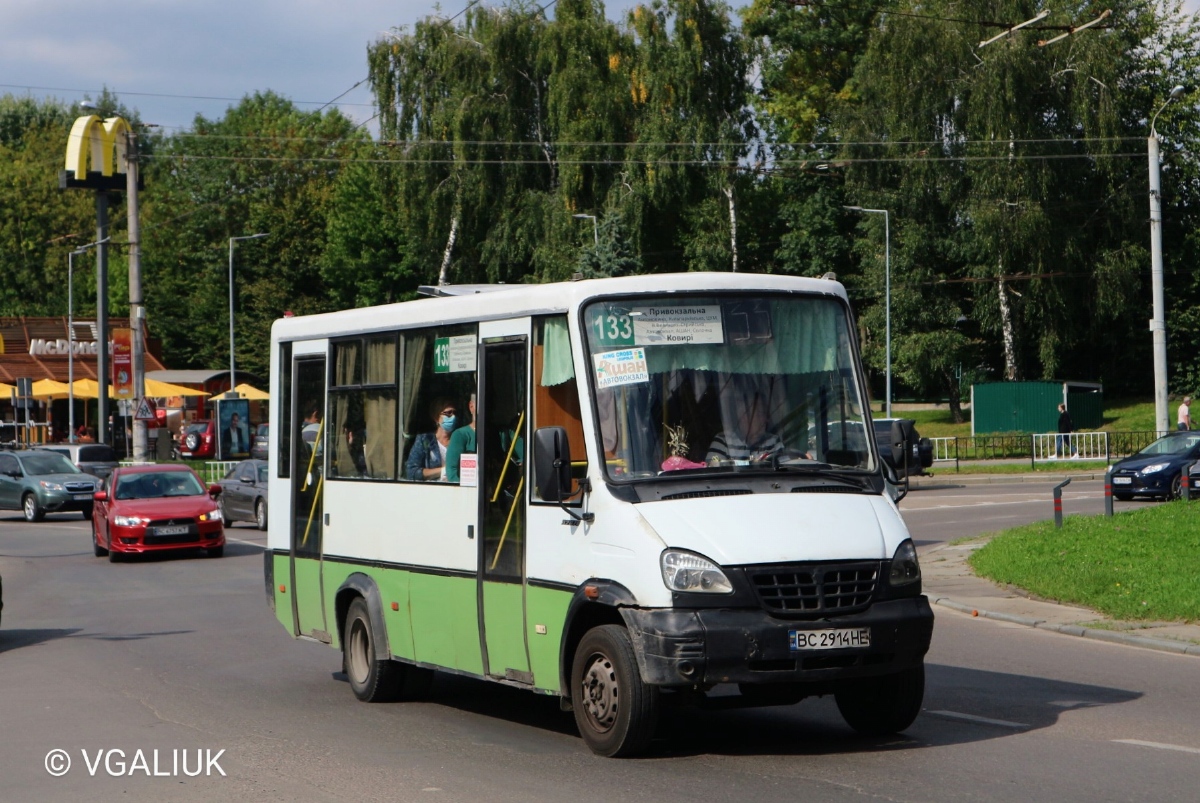 Львовская область, ГалАЗ-3207.00 "Виктория" № BC 2914 HE
