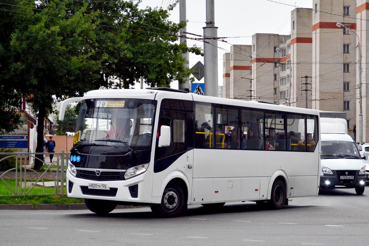 Ставропольский край, ПАЗ-320415-04 "Vector Next" № К 820 ТК 126